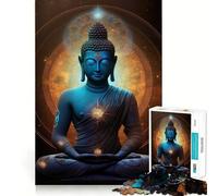 Puzzle da 1000 pezzi Buddha Sfera Cosmica Galassia Incastro Perfetto Arte Sfida Mentale Giocattolo Gioco per il Tempo Libero Divertente Regalo di Compleanno (50x75cm)