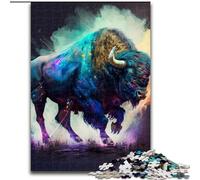 Puzzle da 1000 pezzi "Buffalo", puzzle da 1000 pezzi, sfida difficile impossibile, giocattolo per adolescenti (dimensioni 50x75cm)