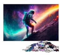Puzzle da 1000 pezzi Camminando tra le stelle puzzle per adulti giocattolo in legno decorazione da parete (dimensioni 75x50 cm)