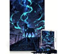 Puzzle da 1000 pezzi "Cane spirito mistico su un ponte con fulmine" per adolescenti, ideale per migliorare la memoria, rilassante e divertente, con un design elegante da assemblare (38x52cm)