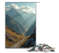 Puzzle da 1000 pezzi Canto di uccelli colorati nelle montagne vuote divertente puzzle per la famiglia ottimo regalo per gli appassionati di anime regalo per adulti da 1000 pezzi.