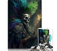 Puzzle da 1000 pezzi Capitano Scheletro Puzzle da 1000 pezzi per adulti e ragazzi gioco stimolante per tutti per donne regali per uomini (38x26cm)