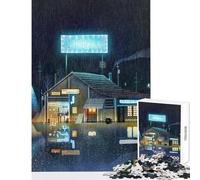 Puzzle da 1000 pezzi Case Solitarie giochi per famiglie passatempo per le vacanze a casa decorazione da parete compleanno e Natale (38x26cm)