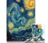 Puzzle da 1000 pezzi "Castello nel cielo notturno" per adolescenti, regalo per antistress, sfida difficile, migliora l'amore tra coppie (75x50cm)