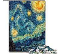 Puzzle da 1000 pezzi "Castello nel cielo notturno" Puzzle da 1000 pezzi per adulti, un regalo perfetto per il divertimento in famiglia (dimensioni 50x75cm)