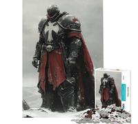 Puzzle da 1000 pezzi Cavaliere Oscuro in un Paesaggio Innevato Un gioco avvincente per coltivare la pazienza rilassante e stimolante ideale come regalo educativo per il Secret Santa (38x52cm)