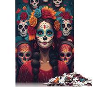 Puzzle da 1000 pezzi "Celebrating The Departed", difficoltà alta, giochi educativi, giocattoli, regali di Natale (38x26 cm)