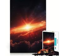 Puzzle da 1000 pezzi Celestial Ignition︰ Nascita di una galassia Giunzione fluida Gioco divertente che stimola la mente Gioco casual Decorazione natalizia (38x52cm)