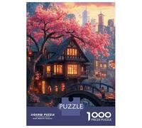 Puzzle Da 1000 Pezzi Charming Fairy Tale Village Puzzle Per Adulti Giocattoli Antistress Regali Per Donne Regali Unici Di Compleanno E Altro 38x26cm/1000pcs