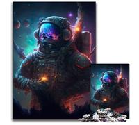 Puzzle da 1000 pezzi che si dissolve nello spazio per adulti, regalo perfetto per familiari e amici, adatto dai 14 anni in su, 26X38CM/10,23x14,96 pollici.
