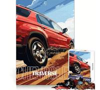 Puzzle da 1000 pezzi Chevrolet Traverse SUV per ragazzi, puzzle nitido, rilassante, taglio uniforme, regalo speciale (50x75cm)
