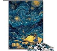 Puzzle da 1000 pezzi "Cielo notturno" per adolescenti e adulti, antistress, per trascorrere il tempo libero e interagire con i genitori (50x75cm)