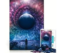 Puzzle da 1000 pezzi "Cielo selvaggio" di alta qualità,gioco creativo per stimolare la mente,momento di pace e divertimento,decorazione natalizia da parete (38x26cm)
