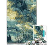 Puzzle da 1000 pezzi "Cielo stellato" per adulti, regali difficili da completare ma divertenti e divertenti, decorazioni e regali unici per la casa, 38x26cm