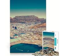 Puzzle da 1000 pezzi Città del Capo,incastro perfetto,arte che stimola la mente,gioco per il riposo,decorazione natalizia da parete (50x75cm)