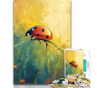 Puzzle da 1000 pezzi Coccinella a sette punti Puzzle da 1000 pezzi per adulti e adolescenti, allena il cervello e le mani, regali per amici e familiari 50x75cm