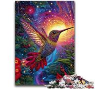 Puzzle da 1000 pezzi Colibrì Adatto per età dai 14 anni in su Gioco intellettuale Gioco educativo per compleanno e Natale 26x38cm
