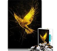 Puzzle da 1000 pezzi "Colombia della Pace" dorato per adulti e adolescenti, sfida difficile e antistress, decorazione unica per la casa e regali, 50x75cm