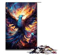 Puzzle da 1000 pezzi Color Fantasy Phoenix Jigsaw per adulti Puzzle in legno Ottimo regalo per Natale 75x50 cm
