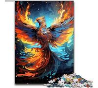 Puzzle da 1000 pezzi "Color Fantasy Phoenix" - Regalo perfetto per compleanni, feste e decorazioni per la casa (dimensioni 26x38cm)