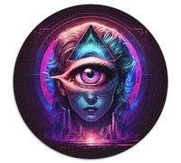 Puzzle da 1000 pezzi "Color Pupil" per adulti, perfetto per adolescenti, per rafforzare i legami familiari, rompicapo e regalo fai da te per la casa, 67,5x67,5 cm.