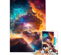 Puzzle da 1000 pezzi colorati a tema universo stimola la mente ideale per tutta la famiglia e per chi ha più di 14 anni Dimensioni 38x26cm