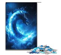 Puzzle da 1000 pezzi colorato Midnight Dream Dragon Puzzle divertente per la famiglia Ottimo regalo per gli appassionati di anime 1000 pezzi regalo per adulti