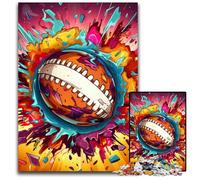 Puzzle da 1000 pezzi colorato raffigurante il football americano. Puzzle impossibile per adulti,ideale per adolescenti e collezionisti,regalo da viaggio,attività per famiglie,26X38CM