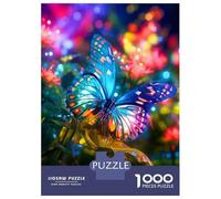 Puzzle Da 1000 Pezzi Colorful Butterfly Puzzle Per Adulti Gioco Rompicapo Decorazione Perfetta Regali Unici Per Compleanno E Natale 52x38cm/1000pcs