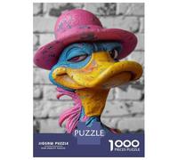 Puzzle Da 1000 Pezzi Colorful Duck Statue for Sale Puzzle Per Adulti Gioco Rompicapo Vacanza A Casa Ammazzare Il Tempo Offerta Come Regalo Per Tutta La Famiglia 52x38cm/1000pcs