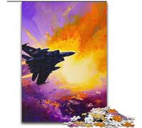Puzzle da 1000 pezzi Combattente tra le nuvole, puzzle in cartone, regalo di Natale per adolescenti, antistress, fantastico per la famiglia, 1000 pezzi(26x38cm)