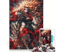 Puzzle da 1000 pezzi con Afrodite, vampira di sangue, decorazione da parete, regalo di compleanno, compleanno e Natale 38x52cm