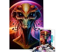 Puzzle da 1000 pezzi con alieni extraterrestri gioco educativo e rompicapo perfetto come regalo decorativo per uomini e donne (dimensioni 50x75cm)