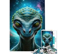 Puzzle da 1000 pezzi con alieni extraterrestri gioco educativo sfida di gioco ottimo regalo e passatempo per le vacanze a casa (dimensioni 50x75cm)