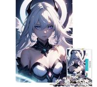 Puzzle da 1000 pezzi con angeli gioco rilassante giocattolo avvincente per coltivare la pazienza ottimo regalo di compleanno (dimensioni 50x75cm)