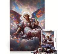 Puzzle da 1000 pezzi con angeli vivaci, ideale per ragazzi, per allenare la concentrazione e il tempo libero Un'attività divertente e piacevole da completare Regalo perfetto (50x75cm)