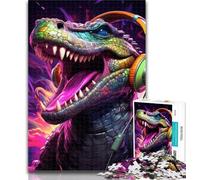 Puzzle da 1000 pezzi con animali e coccodrilli del Nilo,puzzle da 1000 pezzi per adolescenti,regali,decorazioni da parete,regali unici per compleanno e Natale,adatti per bambini di età compresa tra