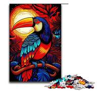 Puzzle da 1000 pezzi con animali regali per adulti lista dei desideri di Natale con Babbo Natale per adolescenti dai 14 anni in su (75x50 cm)