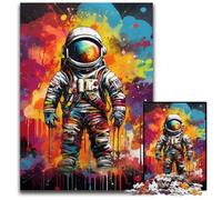 Puzzle da 1000 pezzi con ape e graffiti, per adulti, ideale per decorare la casa, allenare il cervello e come regalo per le feste, 50x75CM/19,68x29,52 pollici.