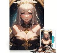 Puzzle da 1000 pezzi con Artemis,ragazza anime,gioco creativo per lo sviluppo delle capacità,pezzi ben saldi e resistenti,attività per rafforzare il legame con i propri cari (50x75cm)