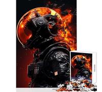 Puzzle da 1000 pezzi con astronauta che si dissolve giocattoli fai da te regali per donne e uomini gioco educativo per migliorare l'amore tra coppie dimensioni 38x26cm