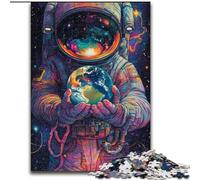 Puzzle da 1000 pezzi con astronauta spaziale per adulti e ragazzi, adatto a persone dai 14 anni in su, idee regalo per la decorazione della casa (26x38cm)