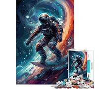 Puzzle da 1000 pezzi con astronauti tema fantasy difficile e stimolante con elementi di analisi e logica Gioco educativo adatto a persone dai 14 anni in su 38x52cm