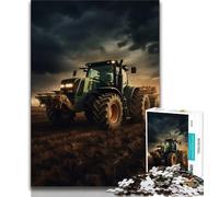 Puzzle da 1000 pezzi con attrezzi da trattore per adulti e ragazzi, aiuta il cervello a esercitare i giocattoli avvincenti per coltivare la pazienza, ottimo regalo (50x75cm)