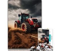 Puzzle da 1000 pezzi con attrezzi da trattore per adulti e ragazzi, per ammazzare il tempo durante le vacanze Ogni pezzo è unico Gioco divertente e stimolante per tutta la famiglia (38x26cm)