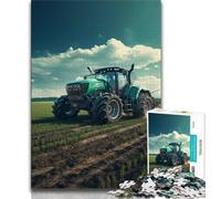 Puzzle da 1000 pezzi con attrezzi da trattore, puzzle per adulti, 1000 pezzi, allena il tuo cervello e le tue mani, regalo di compleanno, regali (38x26cm)
