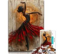 Puzzle da 1000 pezzi con ballerina di danza classica per adulti 1000 pezzi Relax Games è l'ideale come regalo per tutta la famiglia (50x75cm)