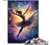 Puzzle da 1000 pezzi con ballerina per adolescenti, per ammazzare il tempo durante le vacanze Ogni pezzo è unico Gioco stimolante e divertente per tutta la famiglia, 26x38cm