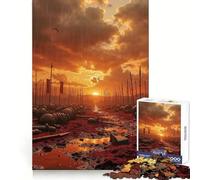 Puzzle da 1000 pezzi con bandiere rosse e immagini di battaglie,ideale per adolescenti,che stimola le capacità cognitive e favorisce il relax Un'opera d'arte con chiusura solida,perfetta di Natale