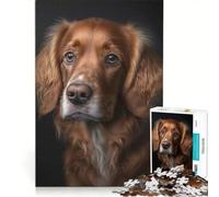 Puzzle da 1000 pezzi con cane intelligenza artificiale giochi per famiglie regalo di compleanno con poster abbinato e foglio di curiosità 50x75cm